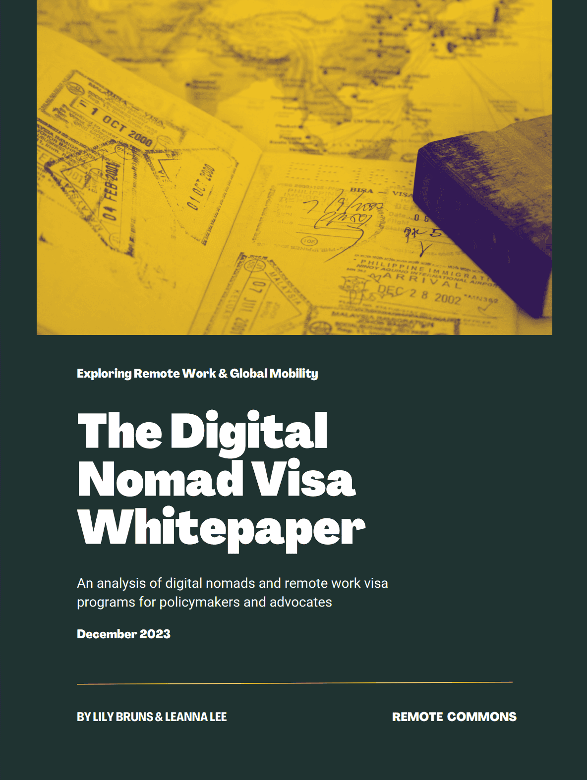 Digital Nomad Visa Whitepaper Cover